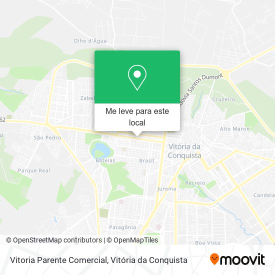 Vitoria Parente Comercial mapa