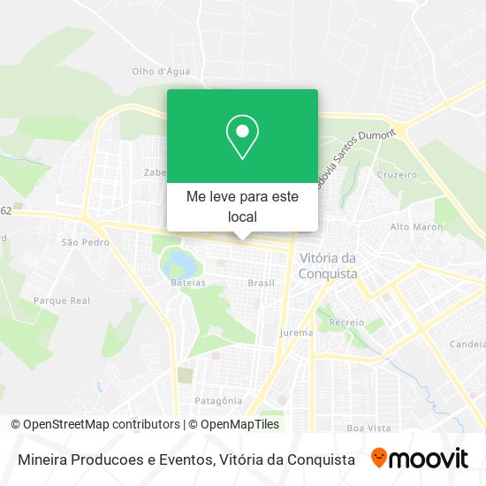 Mineira Producoes e Eventos mapa