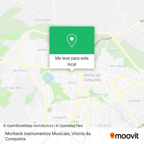 Morbeck Instrumentos Musicais mapa