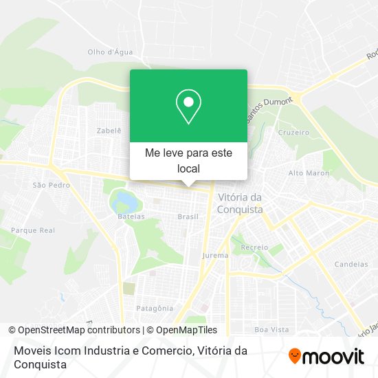Moveis Icom Industria e Comercio mapa
