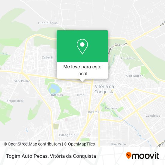 Togim Auto Pecas mapa