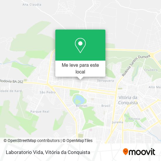 Laboratorio Vida mapa