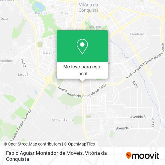 Fabio Aguiar Montador de Moveis mapa