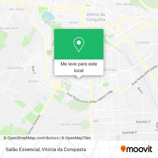 Salão Essencial mapa