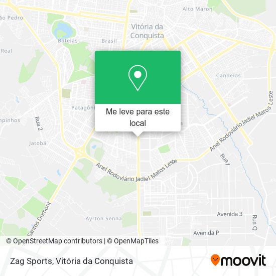 Zag Sports mapa