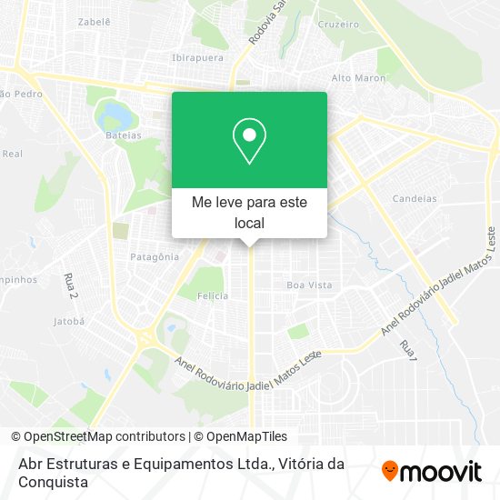 Abr Estruturas e Equipamentos Ltda. mapa