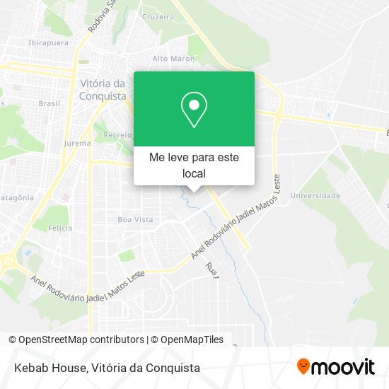 Kebab House mapa