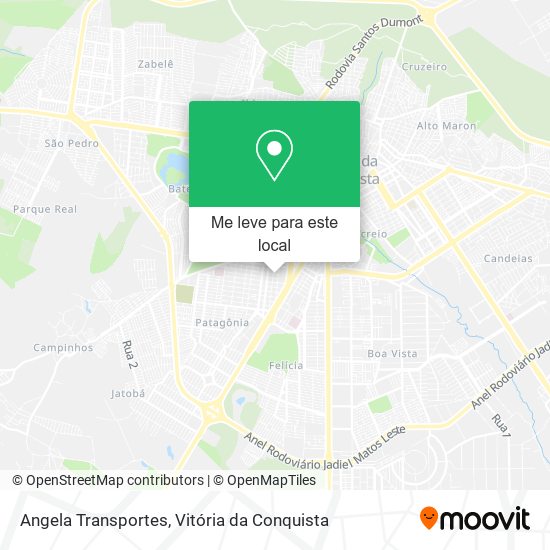 Angela Transportes mapa