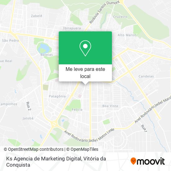 Ks Agencia de Marketing Digital mapa
