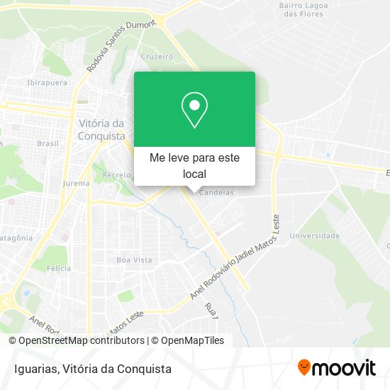 Iguarias mapa