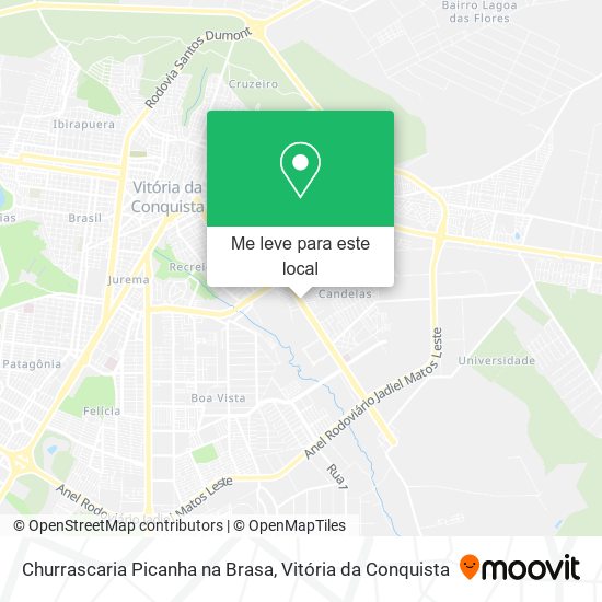 Churrascaria Picanha na Brasa mapa