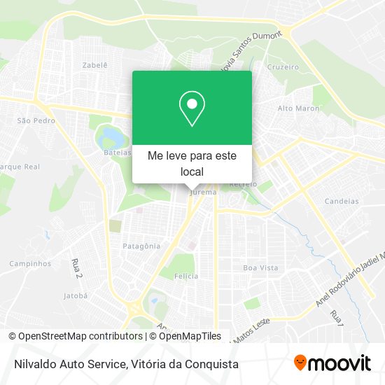 Nilvaldo Auto Service mapa