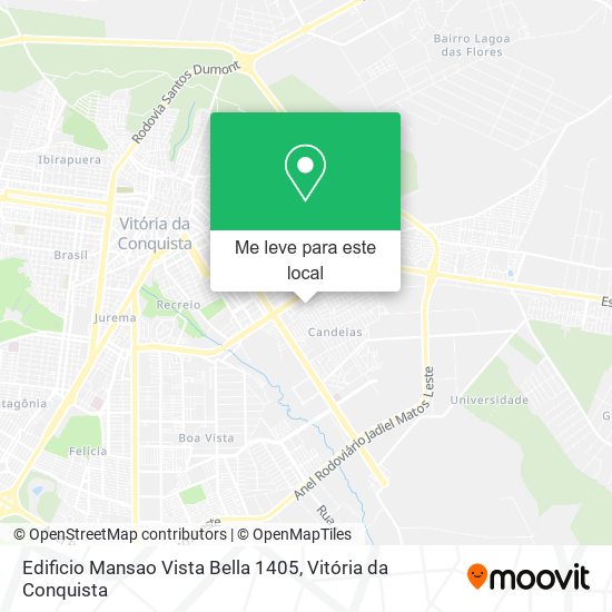 Edificio Mansao Vista Bella 1405 mapa