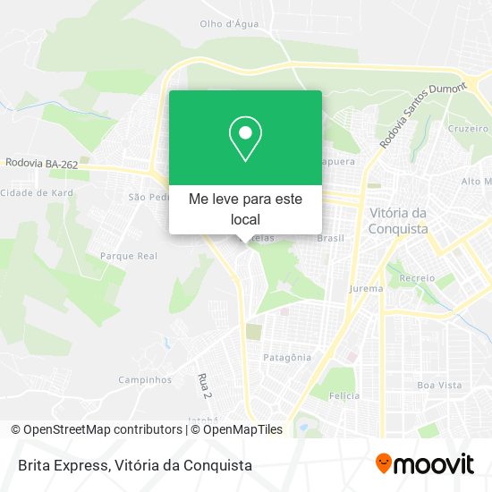 Brita Express mapa