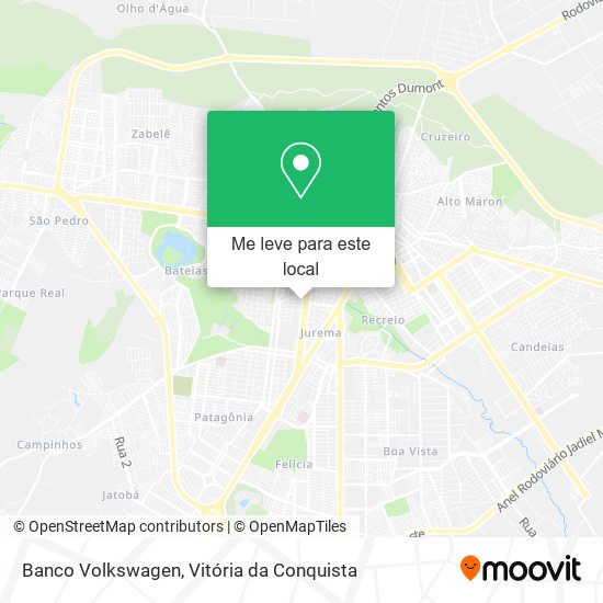 Banco Volkswagen mapa