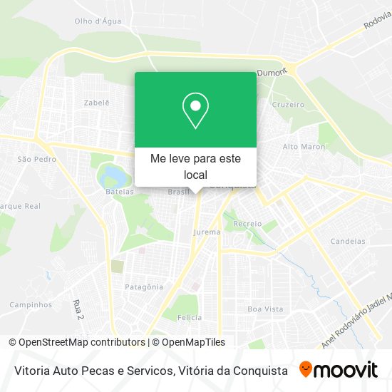 Vitoria Auto Pecas e Servicos mapa