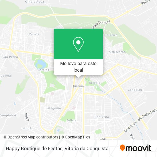 Happy Boutique de Festas mapa
