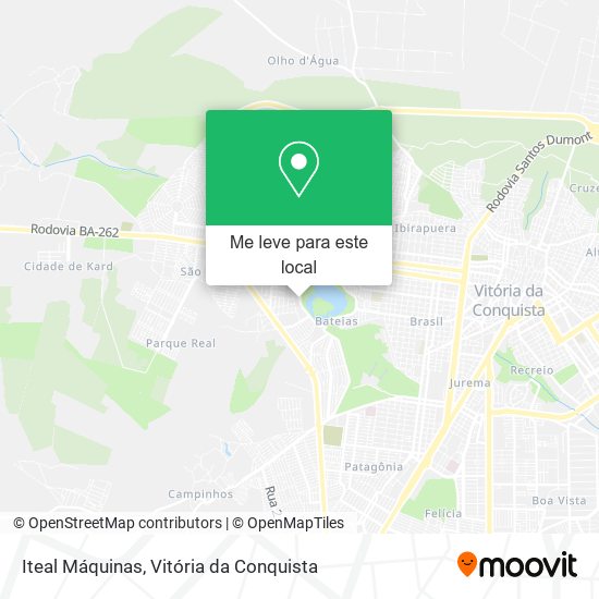 Iteal Máquinas mapa