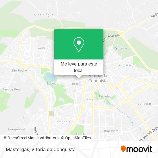Mastergas mapa