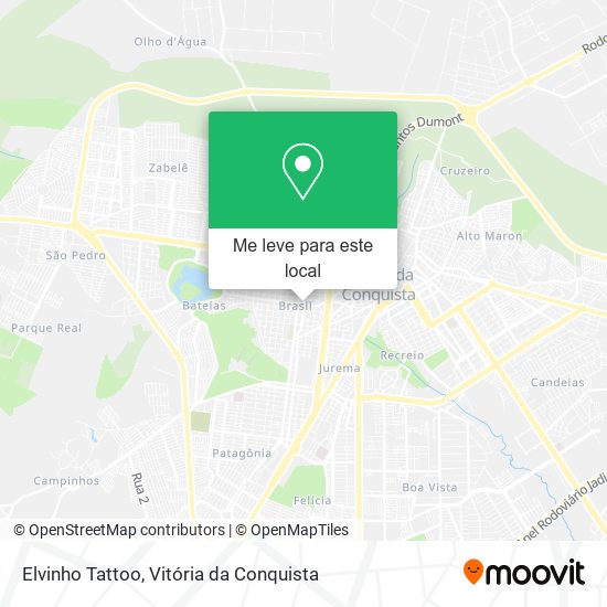 Elvinho Tattoo mapa