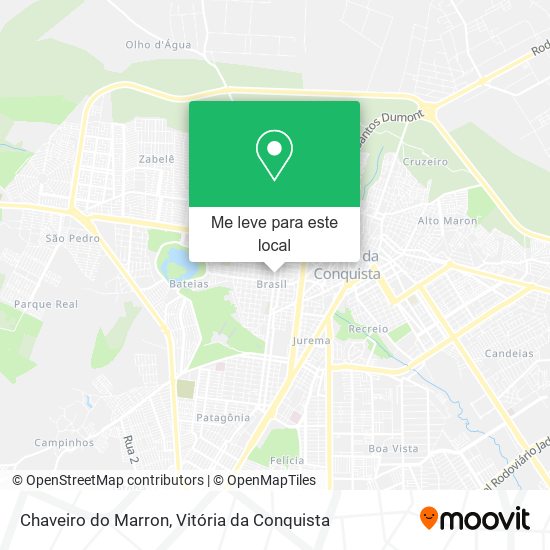 Chaveiro do Marron mapa