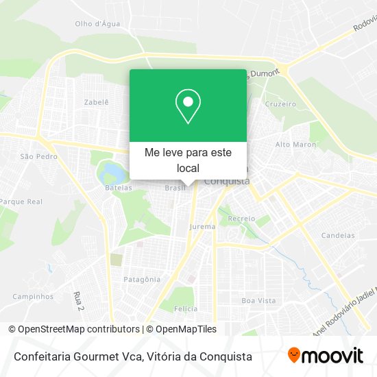 Confeitaria Gourmet Vca mapa