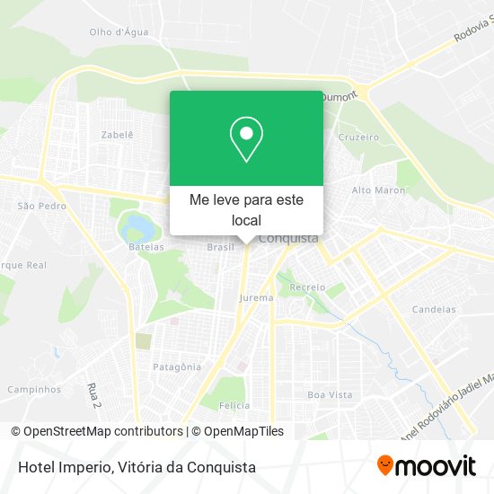 Hotel Imperio mapa