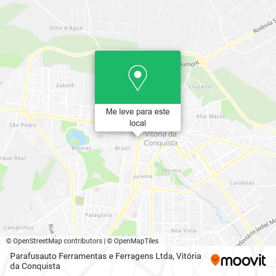 Parafusauto Ferramentas e Ferragens Ltda mapa