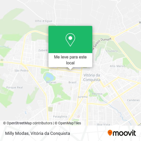 Milly Modas mapa