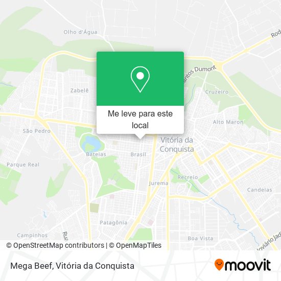 Mega Beef mapa