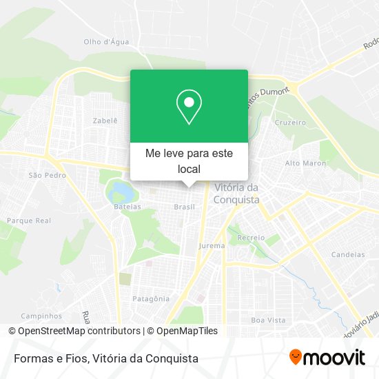 Formas e Fios mapa