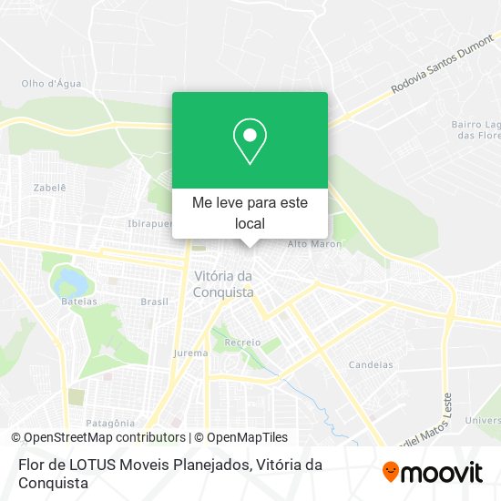 Flor de LOTUS Moveis Planejados mapa