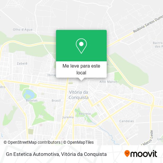 Gn Estetica Automotiva mapa