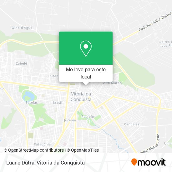 Luane Dutra mapa