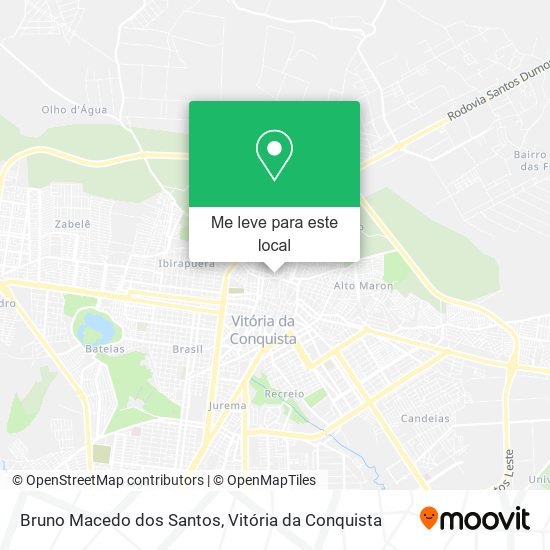 Bruno Macedo dos Santos mapa