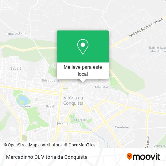 Mercadinho Dl mapa