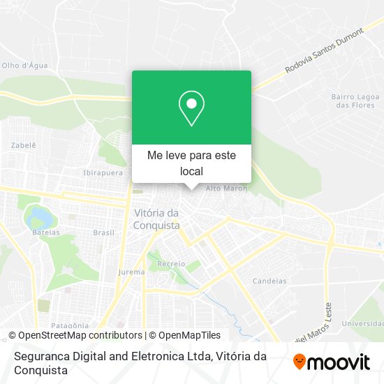 Seguranca Digital and Eletronica Ltda mapa