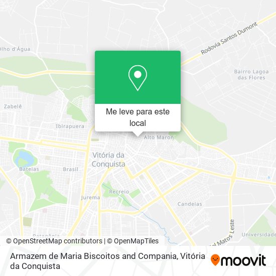 Armazem de Maria Biscoitos and Compania mapa