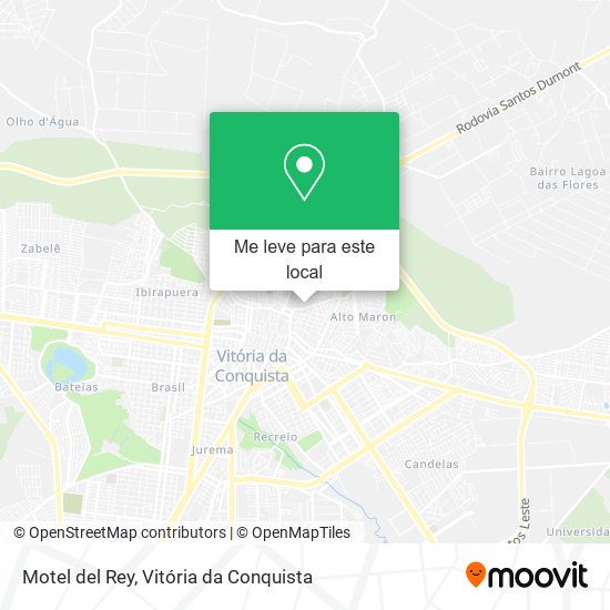 Motel del Rey mapa