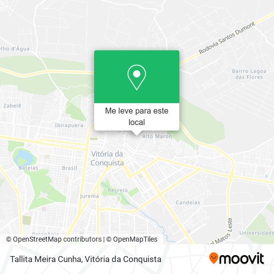 Tallita Meira Cunha mapa