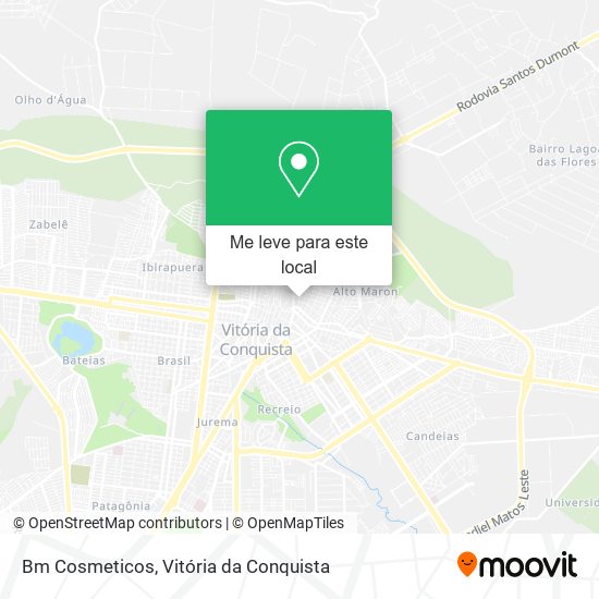 Bm Cosmeticos mapa