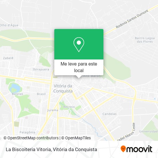 La Biscoiteria Vitoria mapa