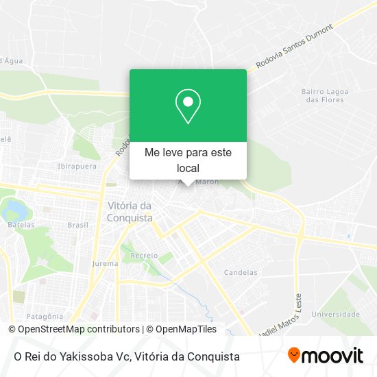 O Rei do Yakissoba Vc mapa