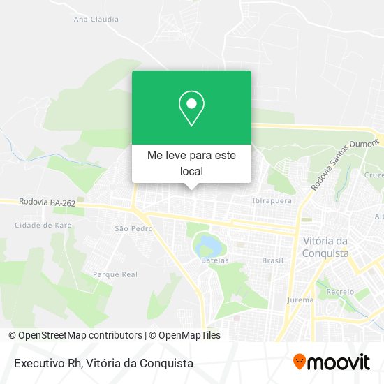 Executivo Rh mapa