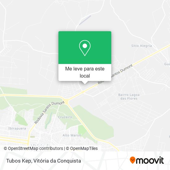 Tubos Kep mapa
