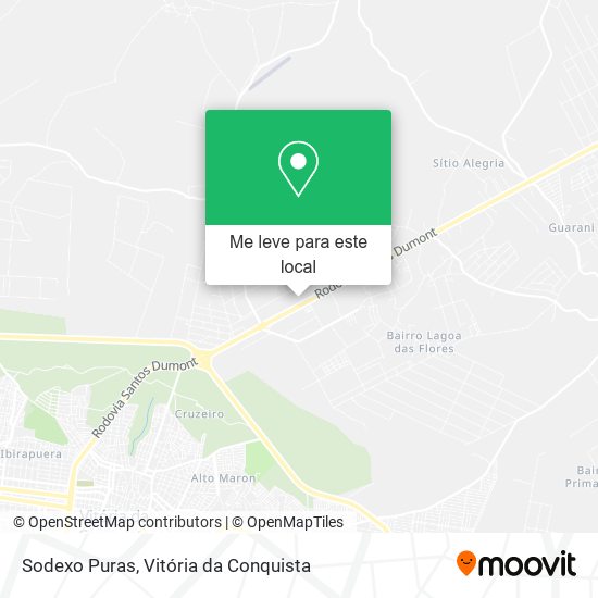 Sodexo Puras mapa
