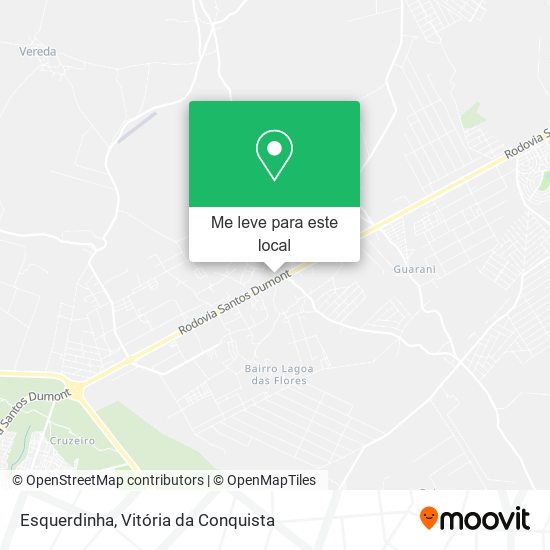 Esquerdinha mapa
