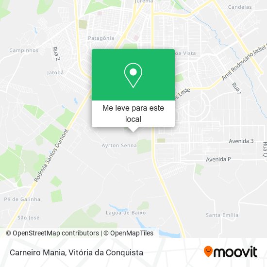 Carneiro Mania mapa