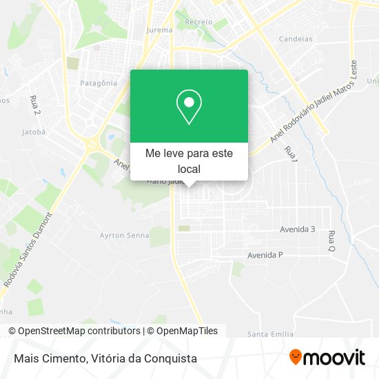 Mais Cimento mapa