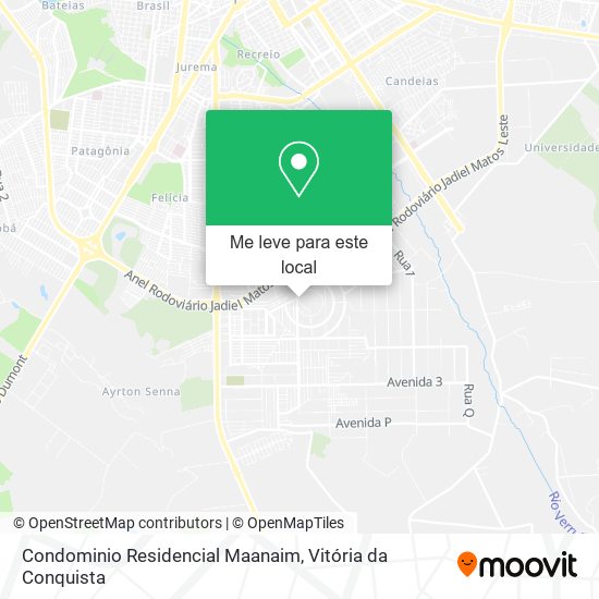 Condominio Residencial Maanaim mapa